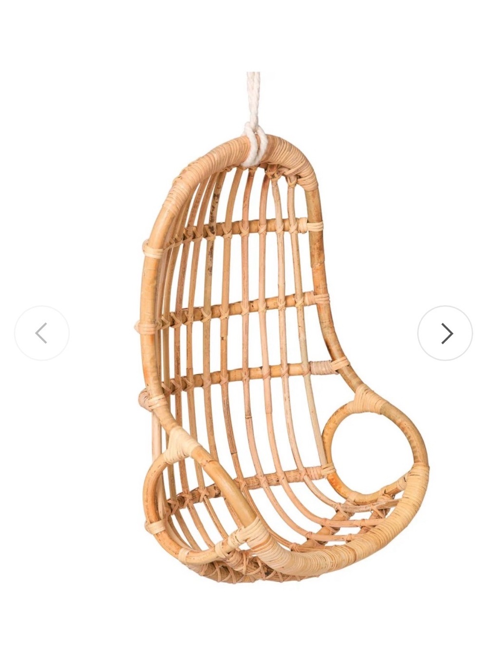 Poppie Egg Doll size Hanging Chair